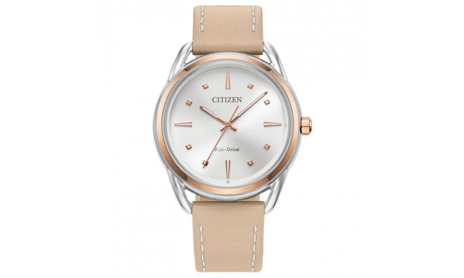 CITIZEN Eco-Drive Dress/Classic Classic Ladies Watch Stainless Steel - FE7096-08A