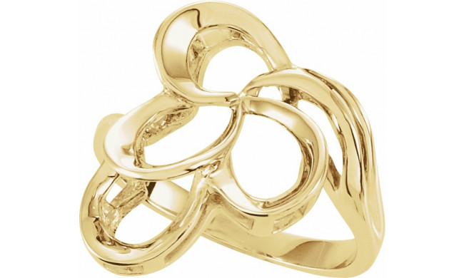 14K Yellow Freeform Ring - 525719710P