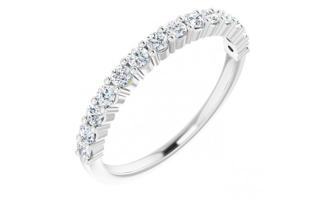 Platinum 3/8 CTW Diamond Anniversary Band - 12287760020P