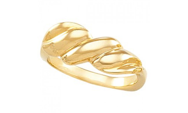 10K Yellow Metal Fashion Ring - 524611208P