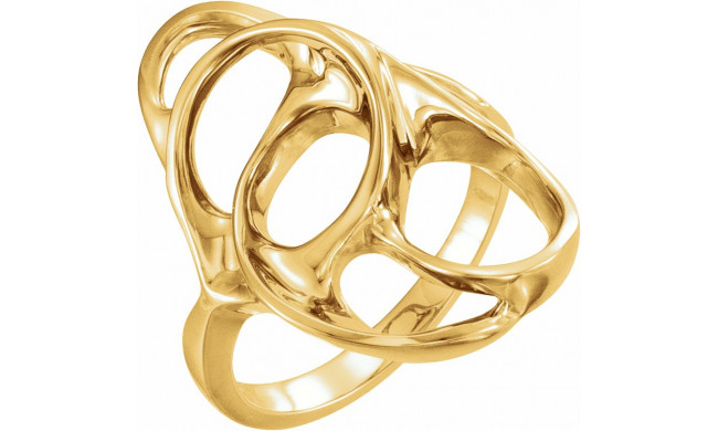 14K Yellow Freeform Ring - 525120111P