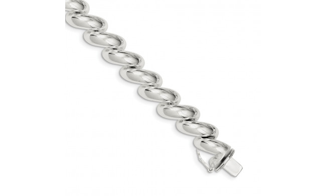 Quality Gold Sterling Silver 11.0mm San Marco Bracelet - QM25-8