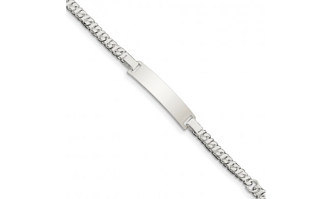 Quality Gold Sterling Silver Baby ID Bracelet - QID149-6