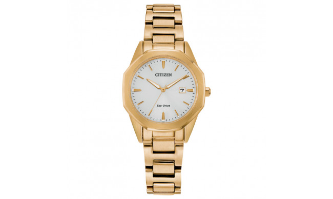 CITIZEN Eco-Drive Quartz Corso Ladies Watch Stainless Steel - EW2582-59A