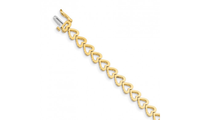 Quality Gold 14k Yellow Gold Add-a-Diamond Tennis Bracelet - X849