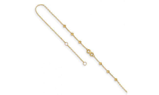 Quality Gold 14k Infinity Symbol  Anklet - ANK296-10