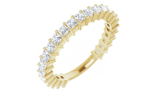 14K Yellow 1 1/4 CTW Diamond Anniversary Band - 1236556025P