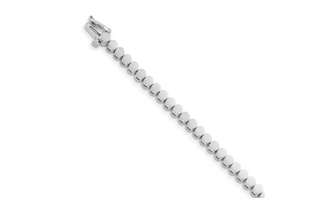 Quality Gold 14k White Gold Add-A-Diamond Tennis Bracelet - X858W