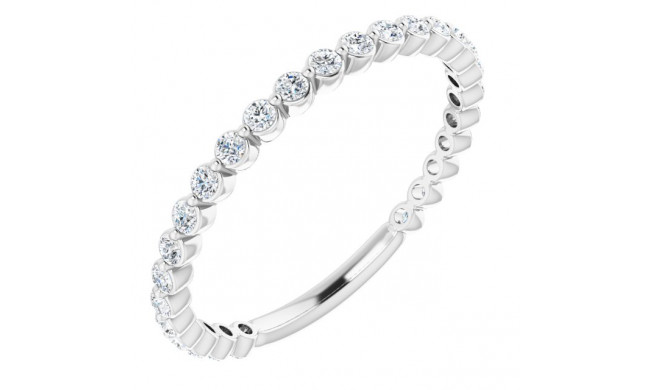 Platinum 1/3 CTW Diamond Anniversary Band - 123013611P