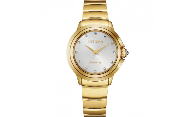 CITIZEN Eco-Drive Quartz Ceci Ladies Watch Stainless Steel - EM0952-55A