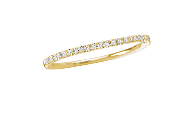 18k Yellow Gold Diamond Wedding Band