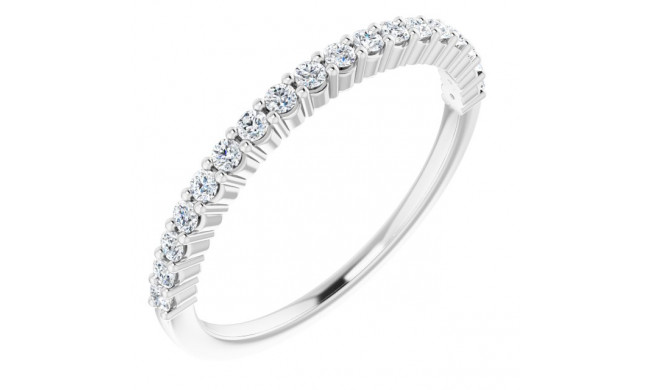 14K White 1/4 CTW Diamond Anniversary Band - 12287760024P