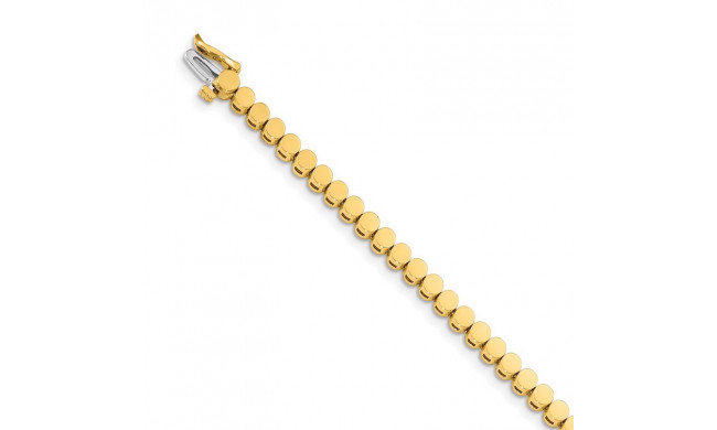 Quality Gold 14k Yellow Gold Add-A-Diamond Tennis Bracelet - X858