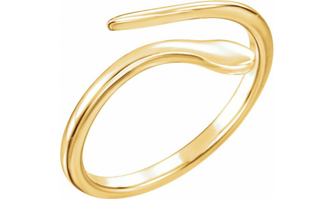 14K Yellow Snake Ring - 51667102P
