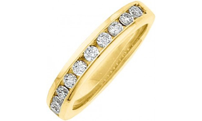 14K Yellow 3/8 CTW Diamond Anniversary Band - 60223207469P