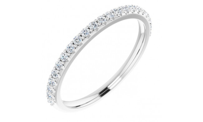 14K White 1/4 CTW Diamond Anniversary Band - 123274600P