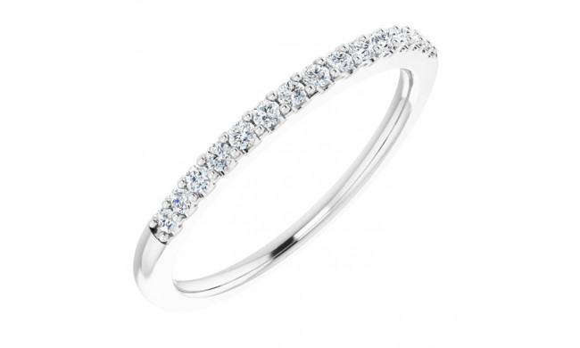 14K White 1/5 CTW Diamond Anniversary Band - 6555360002P