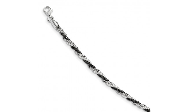Quality Gold Sterling Silver Fancy 7.5" Bracelet - QH4911-7.5