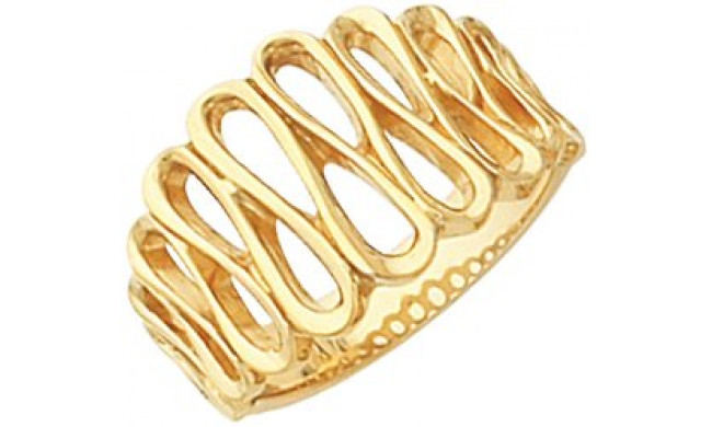 14K Yellow Freeform Ring - 536120364P