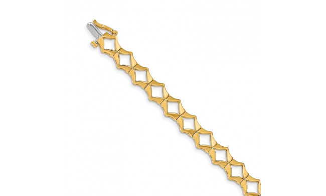 Quality Gold 14k Yellow Gold Add-a-Diamond Tennis Bracelet - X864