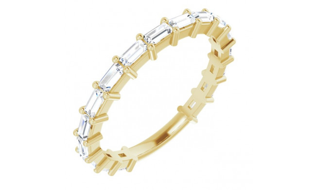 14K Yellow 5/8 CTW Diamond Anniversary Band - 1236556037P