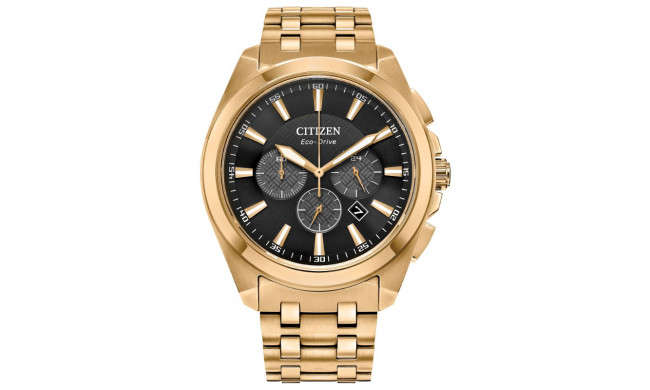 CITIZEN Eco-Drive Quartz Classic Mens Watch Stainless Steel - CA4512-50E