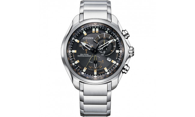 CITIZEN Eco-Drive Quartz Sport Mens Watch Stainless Steel - BL5600-53E