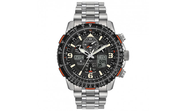 CITIZEN Eco-Drive Promaster Skyhawk Mens Watch Super Titanium - JY8108-53E