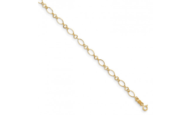 Quality Gold 14k 9in with Anklet - ANK221-10