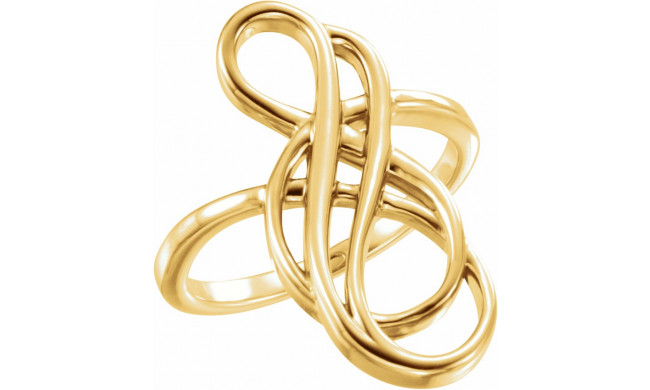 14K Yellow Freeform Ring - 51521103P