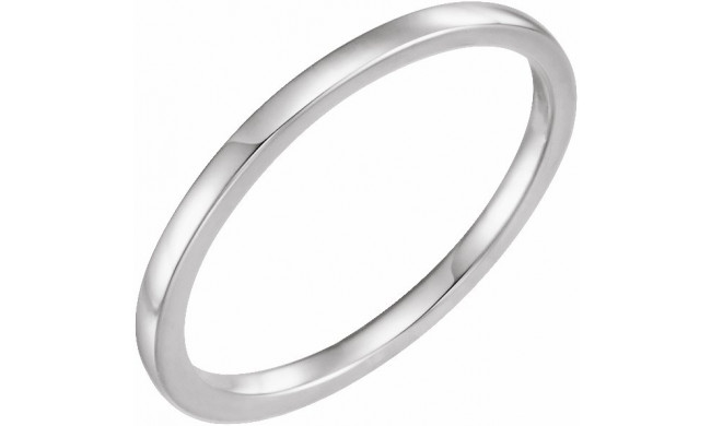 14K White Band - 121855109P