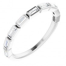 14K White 1/4 CTW Anniversary Band - 123020600P