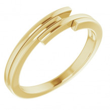 14K Yellow Geometric Ring - 51924102P