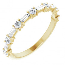 14K Yellow 1/2 CTW Diamond Anniversary Band - 123621601P