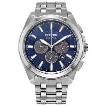 CITIZEN Eco-Drive Quartz Classic Mens Watch Stainless Steel - CA4510-55L