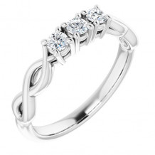 Platinum 3/4 CTW Diamond Anniversary Band - 12286160019P