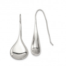 Quality Gold Sterling Silver French Wire Dangle Earrings - QE133