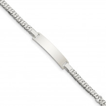 Quality Gold Sterling Silver Baby ID Bracelet - QID149-6