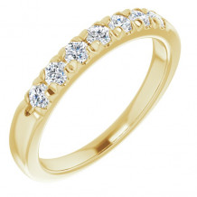 14K Yellow 3/8 CTW Diamond Anniversary Band - 1238816013P