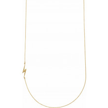 14K Yellow Lightning Bolt 18 Necklace - 86868606P