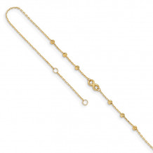 Quality Gold 14k Infinity Symbol  Anklet - ANK296-10