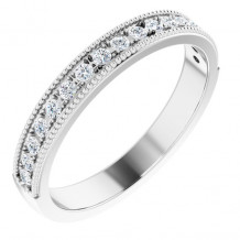 14K White 1/4 CTW Diamond Anniversary Band - 123069600P