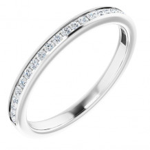 Platinum 1/5 CTW Diamond Anniversary Band - 123015603P