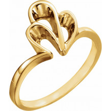 14K Yellow Freeform Remount Ring - 537120388P