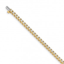 Quality Gold 14k Yellow Gold VS Diamond Tennis Bracelet - X732VS