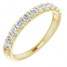 14K Yellow 1/2 CTW Diamond Anniversary Band - 123041605P