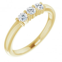 14K Yellow 1/3 CTW Diamond Anniversary Band - 1239756000P