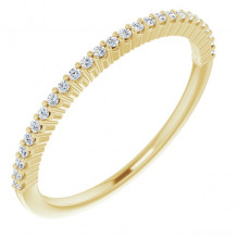 14K Yellow 1/8 CTW Diamond Anniversary Band - 12287760055P