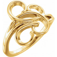 14K Yellow Freeform Ring - 51524102P