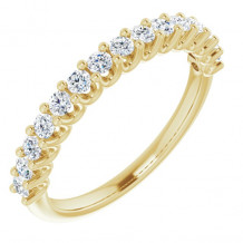 14K Yellow 1/2 CTW Diamond Anniversary Band - 12318060001P